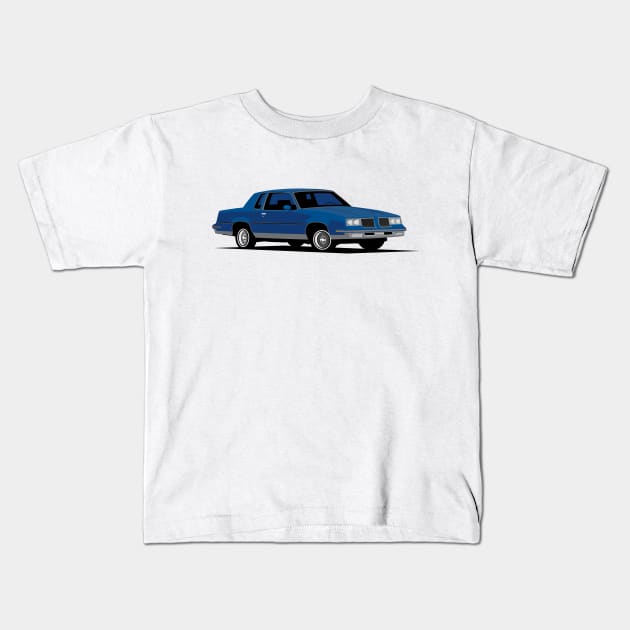 Oldsmobile Cutlass Kids T-Shirt by TheArchitectsGarage